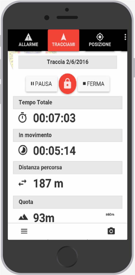 app funzione tracciami