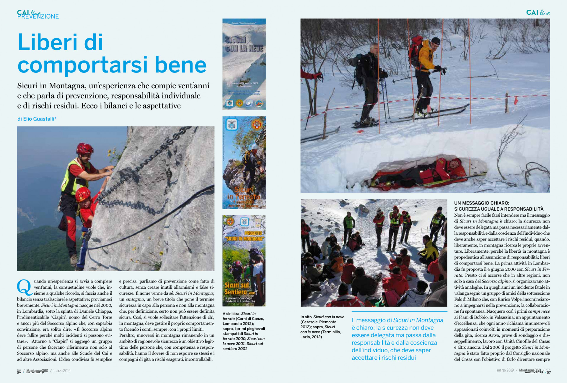 verso i vent'anni di SICURI in MONTAGNA