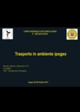 cover Trasporto in ambiente ipogeo